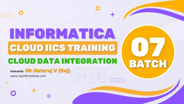 Cloud IICS (CDI) - Batch 07