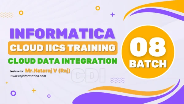 Cloud IICS (CDI) - Batch 08