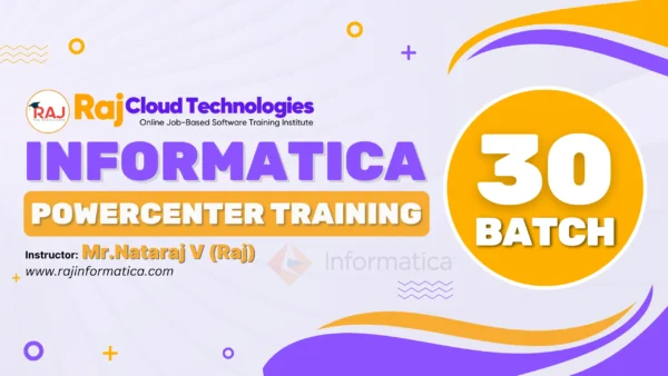 Informatica PowerCenter Training – 30th Batch