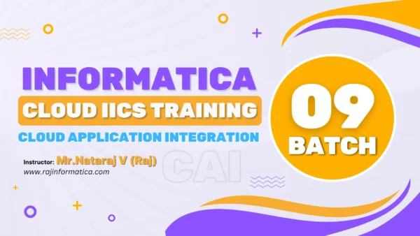 Cloud IICS (CAI) - Batch 09